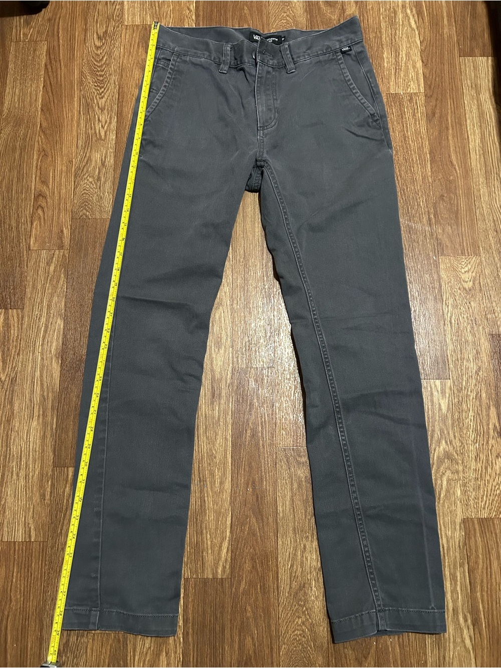 VANS Men's 28 Gray Chino Pants Straight Leg